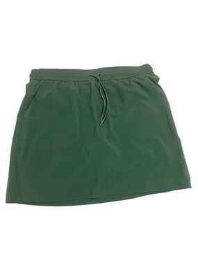 Hyba Skort Emerald Green Comfort Stretch A-Line Skirt Short Reitmans Size Large